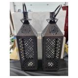2 CANDLE LANTERNS 2 CANDLE LANTERNS