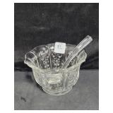 FOSTORIA "NAVARRE" CRYSTAL MAYONAISE FOSTORIA "NAVARRE" CRYSTAL MAYONAISE