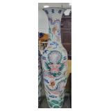 6 FOOT ASIAN FLOOR VASE 6 FOOT ASIAN FLOOR VASE