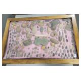 DISPLAY OF NATIVE AMERICAN POINTS, ARROWHEADS & DISPLAY OF NATIVE AMERICAN POINTS, ARROWHEADS &