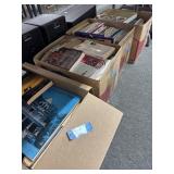4 BOXES OF ASSORTED BOOKS 4 BOXES OF ASSORTED BOOKS