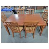 THOMASVILLE DINING TABLE WITH 6 CHAIRS - THOMASVILLE DINING TABLE WITH 6 CHAIRS -