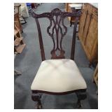 CHIPPENDALE STYLE DINING CHAIR - CHIPPENDALE STYLE DINING CHAIR -