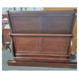 CHERRY FULL SIZE SLEIGH BED CHERRY FULL SIZE SLEIGH BED