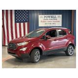 2020 FORD ECOSPORT SE 2020 FORD ECOSPORT SE