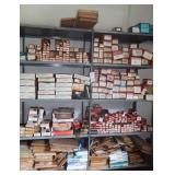 CONTENTS OF 2 SHELVES NEW OLD STOCK CAR PARTS