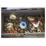 COPPER ELBOWS, BRASS FITTINGS ETC