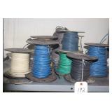 8 ROLLS OF WIRE & MISC WIRE