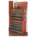 CRAFTSMAN 2 PIECE TOOLBOX WITH CONTENTS