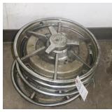 SET OF 4 1963 CORVETTE HUBCAPS