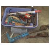 CHALKING GUNS, PIPE WRENCH AND MORE