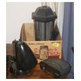 BUG LIGHT, DESK LAMP & ALARM CLOCK