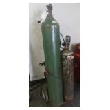 TORCHES, TANKS, CART HOSE AND GAUGES