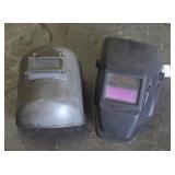2 WELDING HELMETS