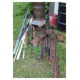 SMALL SCRAP IRON PILE