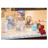STEIN, FIGURINES ETC