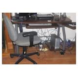 COMPUTER DESK AND CHAIR