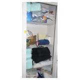 CANDLES & CONTENTS BATHROOM CLOSET