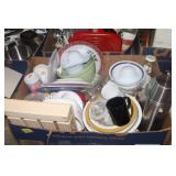 THERMOS, DISHWARE, CUPS ETC
