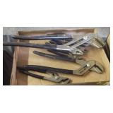 THORSEN CHANNEL LOCK SET AND PLIERS
