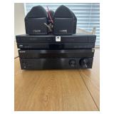 JVC DVD & VHS PLAYER, SONY SURROUND SOUND SYS