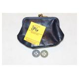 1944 & 1942 KNOXVILLE TRAINLINE TOKENS, COIN PURSE