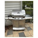 THERMOS GAS GRILL W/ SIDE BURNER