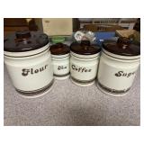 4 PC CANNISTER SET