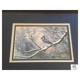 ROBERT A TINO BLUE JAY PRINT 4"x7"