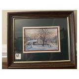 ROBERT A TINO 4"x7" FROSTY ON THE FARM