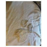 THROW & 3 DOILIES