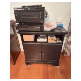 STEREO STAND W/ SAMSUNG BLU RAY PLAYER