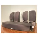 BOSE SOUNDBAR & 4 SPEAKERS