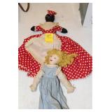 2 VINTAGE DOLLS