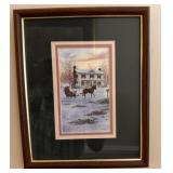 "TIS THE SEASON" BY ROBER TINO - PRINT - FRAMED