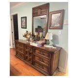6 DRAWER DRESSER W/ MIRROR
