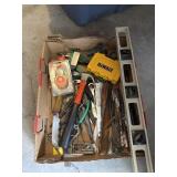 HAMMERS, SCREW DRIVERS, RAZOR BLADES,