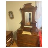 78"x39"x16.5" OAK DRESSER VANITY TOP