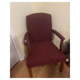 HIGH BACK UPHOLSTERD CHAIR