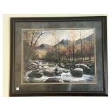 ROBERT A TINO SHADES OF THE CHIMNEYS 29"x21.5"