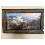 ROBERT A TINO FOGGY SUNRISE 58/195 23"x11"