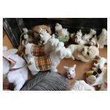 ASSORTED DOG STATUES/FIGURINES