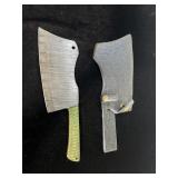 DAMASCUS BLADE - CLEAVER W/ SHEATH