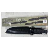 STAINLESS STEEL LARGE HUNTING KNIFE
