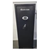 SENTRY SAFE 14 GUN SAFE W/ HANDGUN RACK ON DOOR