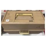 REBEL TACKLE BOX W/ ASSORTED LURES & HUNTING KNIFE