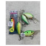 5 PC CRANK BAITS