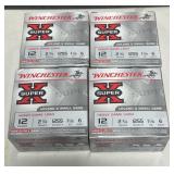 100 RDS OF WINCHESTER 12 GA 6 SHOT SHOTGUN SHELLS