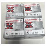 100 RDS WINCHESTER 12 GA 6 & 8 SHOT SHOTGUN SHELLS