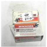 APPROX 60 RDS OF WINCHESTER 22 MAG AMMO JHP